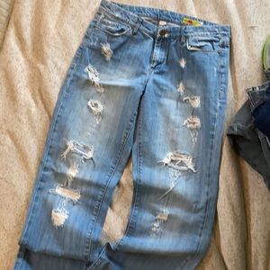 Distressed Jeans
